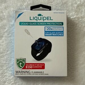 Liquipel Liquid‎ Glass Screen Protector for Smartwatch Glass New Sealed